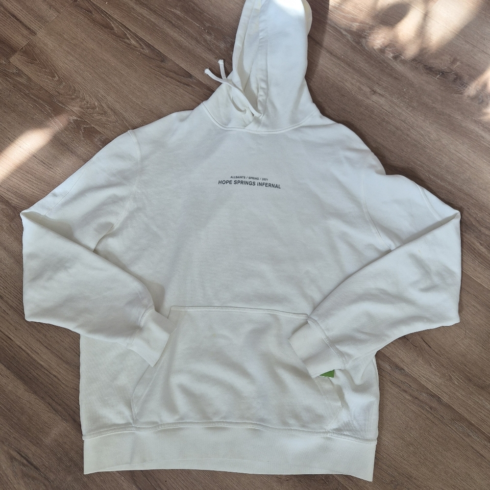 Allsaints Hope Springs Infernal Hoodie Medium